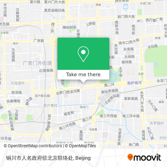 铜川市人名政府驻北京联络处 map