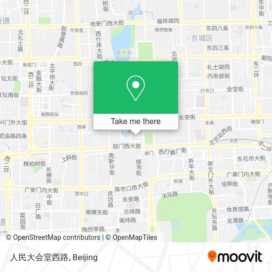 人民大会堂西路 map