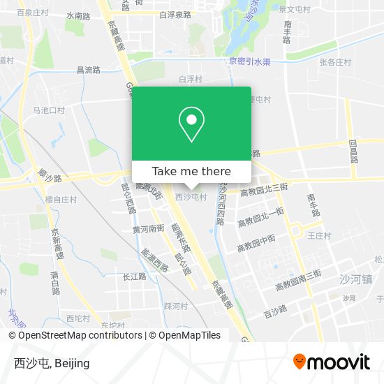 西沙屯 map
