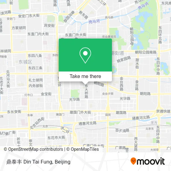 鼎泰丰 Din Tai Fung map