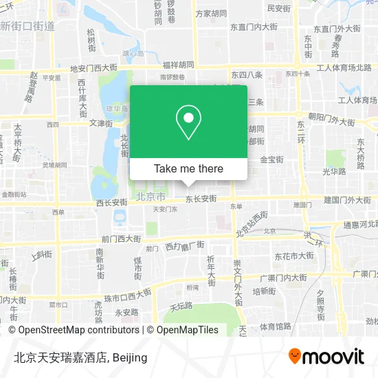北京天安瑞嘉酒店 map