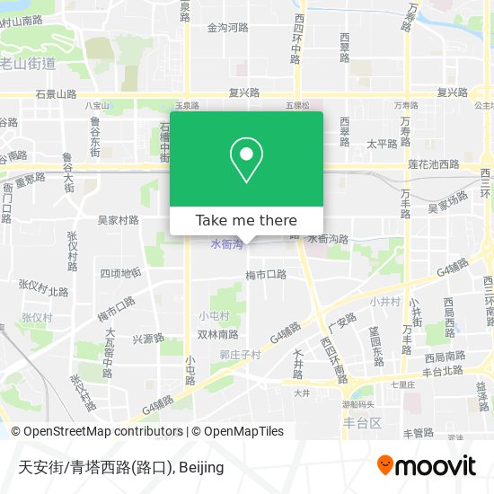 天安街/青塔西路(路口) map