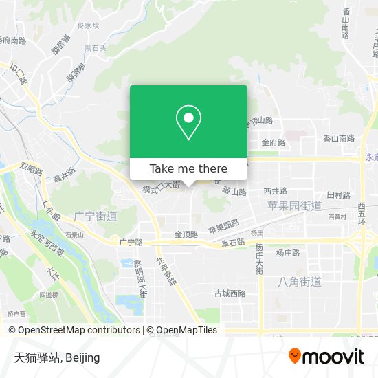 天猫驿站 map