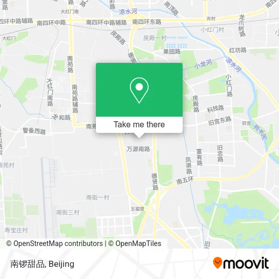 南锣甜品 map