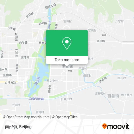 南邵镇 map