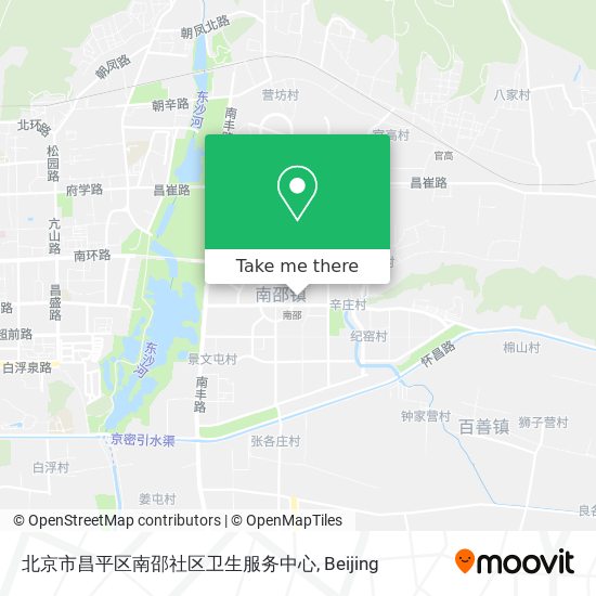 北京市昌平区南邵社区卫生服务中心 map