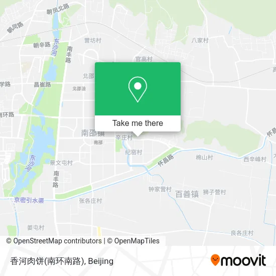 香河肉饼(南环南路) map