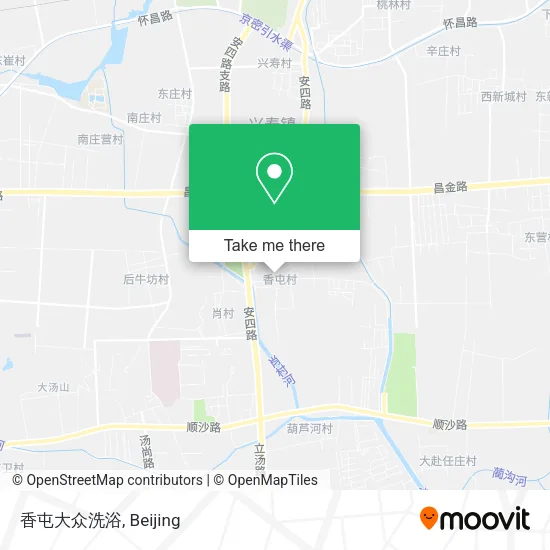 香屯大众洗浴 map