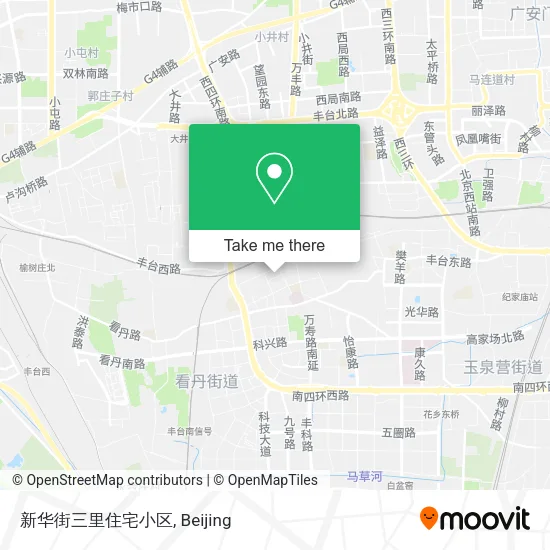 新华街三里住宅小区 map