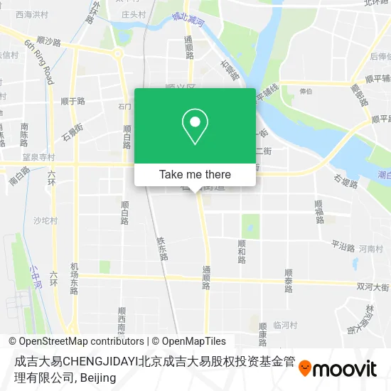 成吉大易CHENGJIDAYI北京成吉大易股权投资基金管理有限公司 map