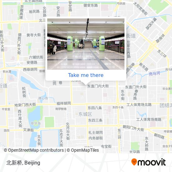 北新桥 map