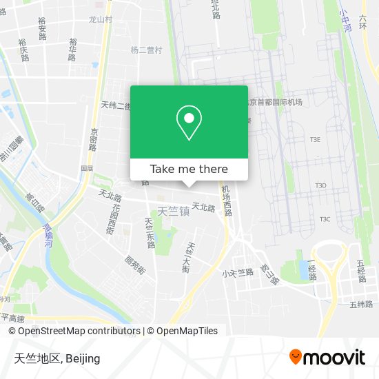 天竺地区 map