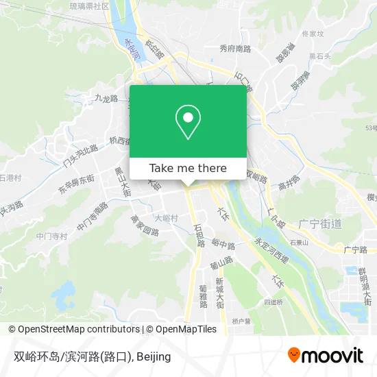 双峪环岛/滨河路(路口) map