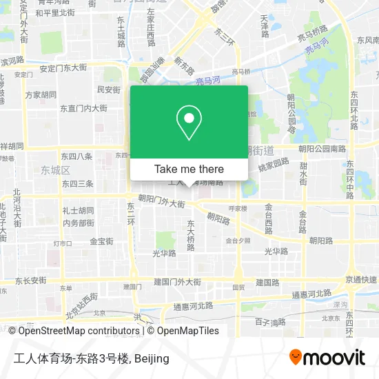 工人体育场-东路3号楼 map