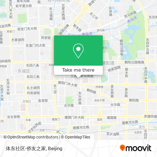 体东社区-侨友之家 map