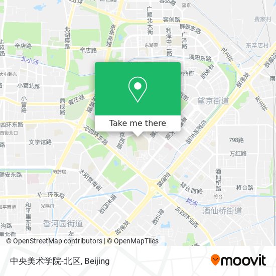 中央美术学院-北区 map