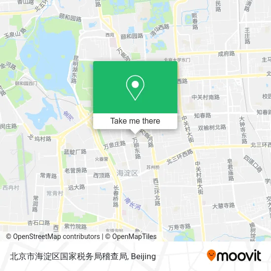 北京市海淀区国家税务局稽查局 map