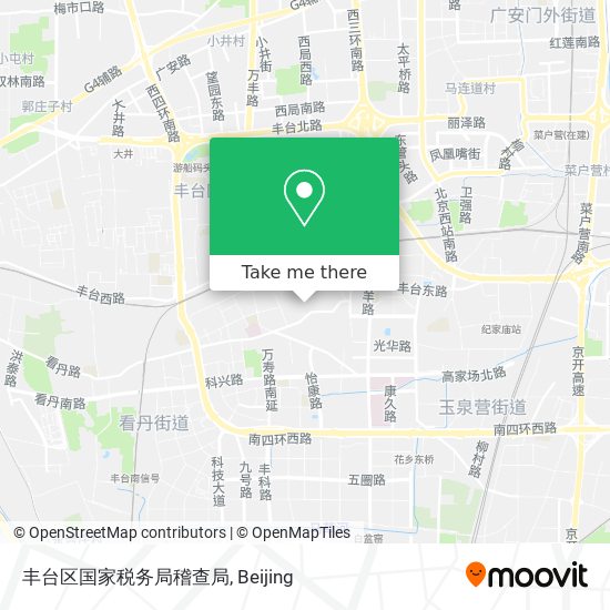 丰台区国家税务局稽查局 map
