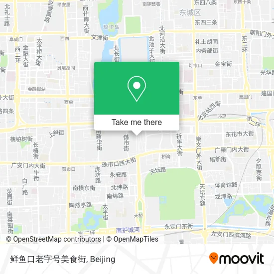 鲜鱼口老字号美食街 map