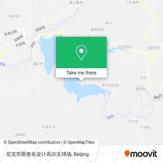 尼克劳斯签名设计高尔夫球场 map