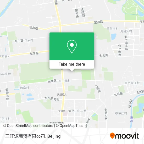三旺源商贸有限公司 map