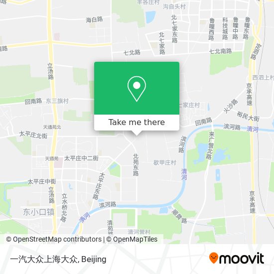 一汽大众上海大众 map