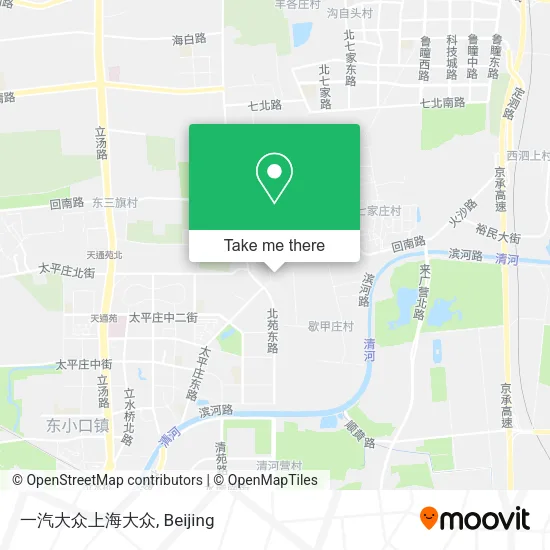 一汽大众上海大众 map