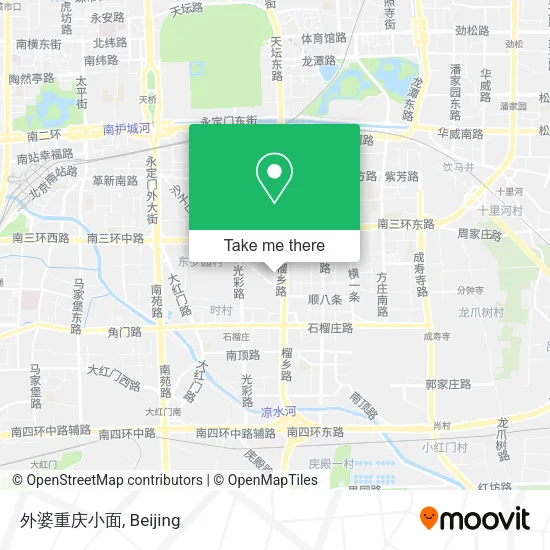 外婆重庆小面 map