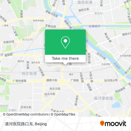 潞河医院路口东 map