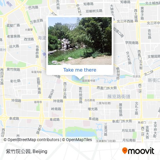 紫竹院公园 map
