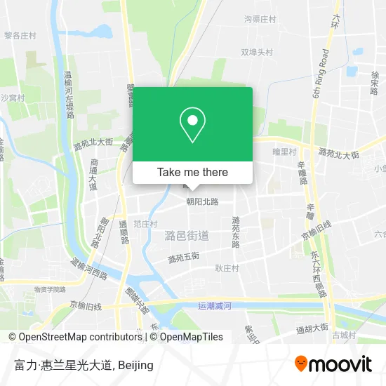 富力·惠兰星光大道 map