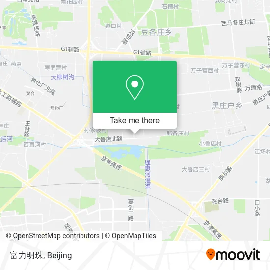 富力明珠 map