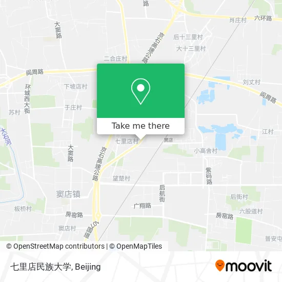 七里店民族大学 map