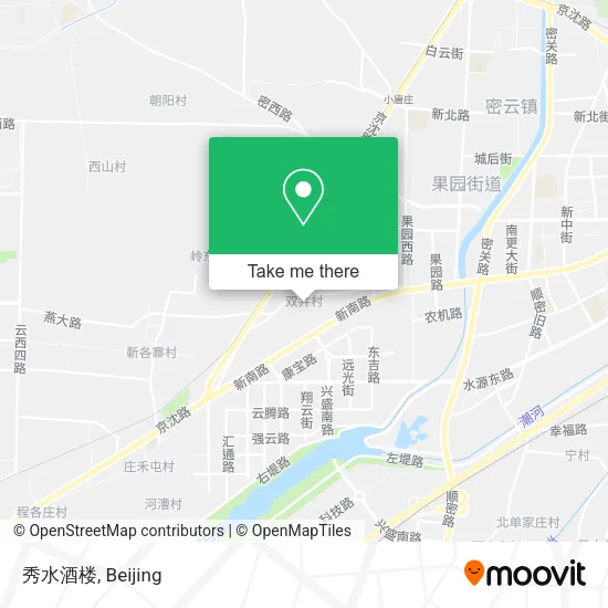 秀水酒楼 map