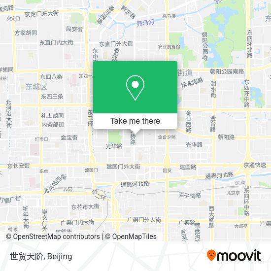 世贸天阶 map