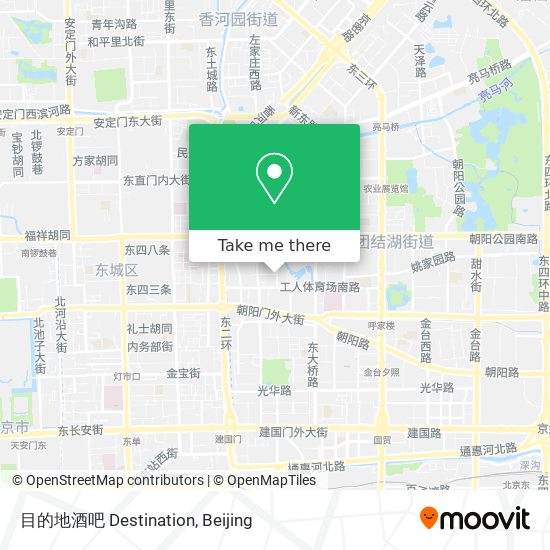 目的地酒吧 Destination map