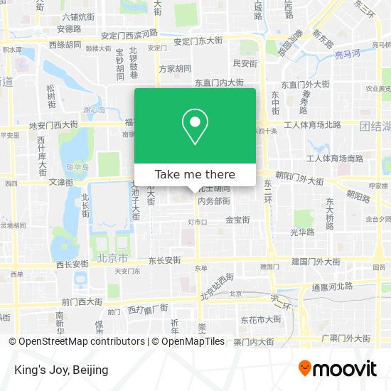 King's Joy map