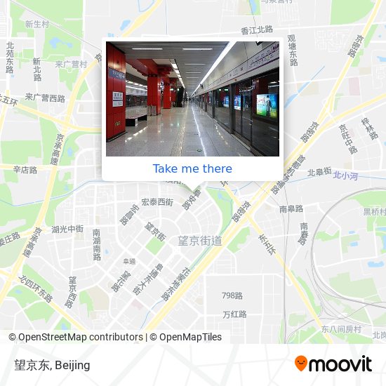 望京东 map