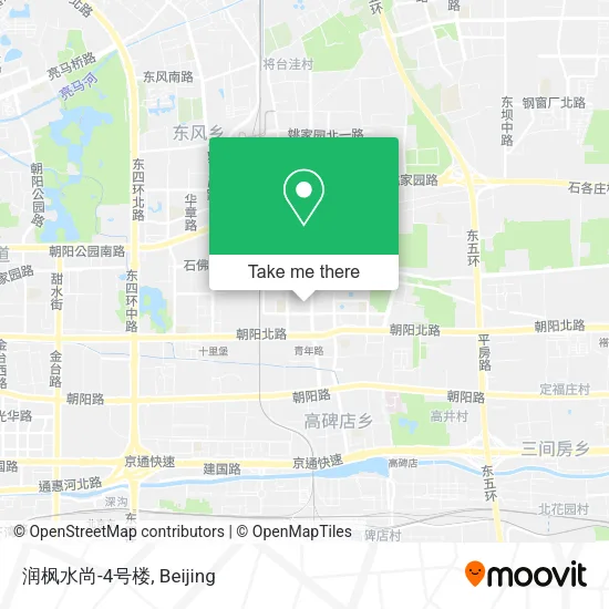 润枫水尚-4号楼 map