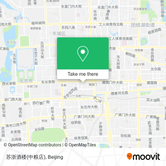 苏浙酒楼(中粮店) map