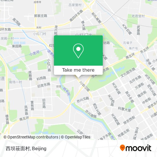 西坝莜面村 map
