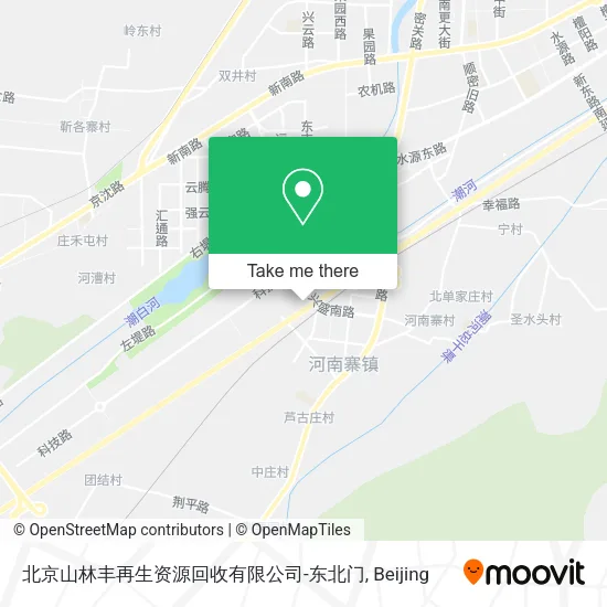 北京山林丰再生资源回收有限公司-东北门 map
