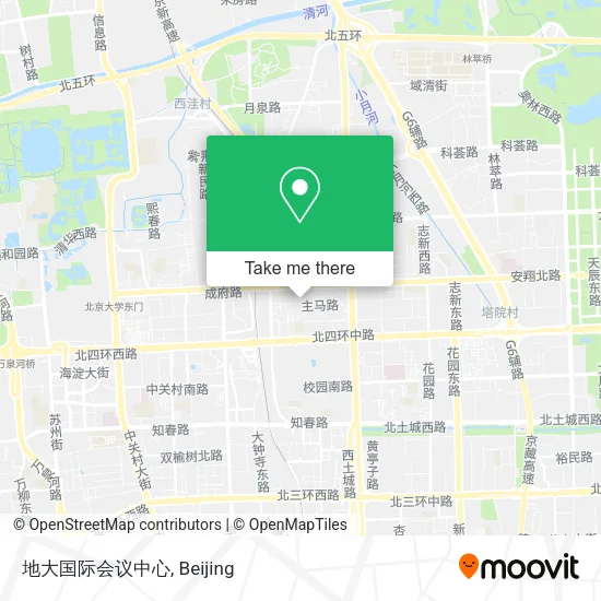 地大国际会议中心 map