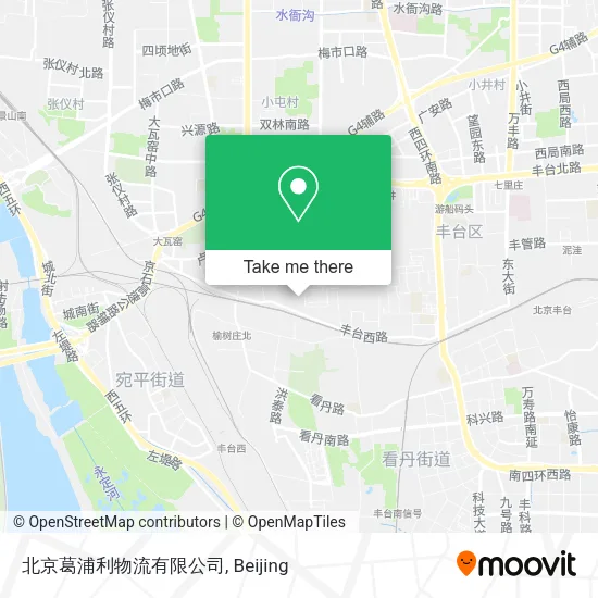 北京葛浦利物流有限公司 map