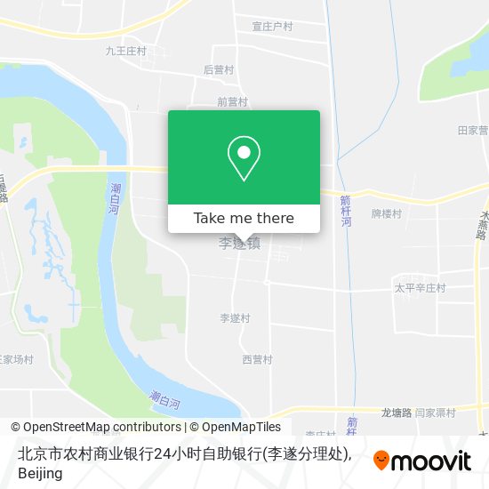 北京市农村商业银行24小时自助银行(李遂分理处) map