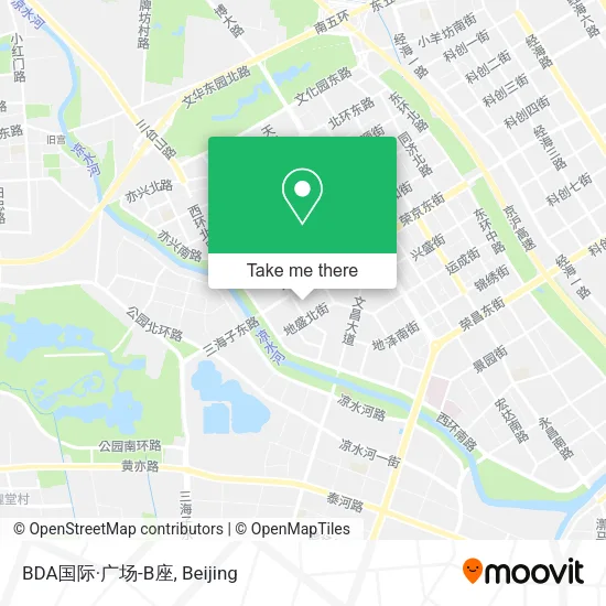 BDA国际·广场-B座 map