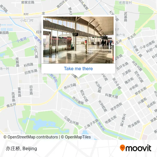 亦庄桥 map