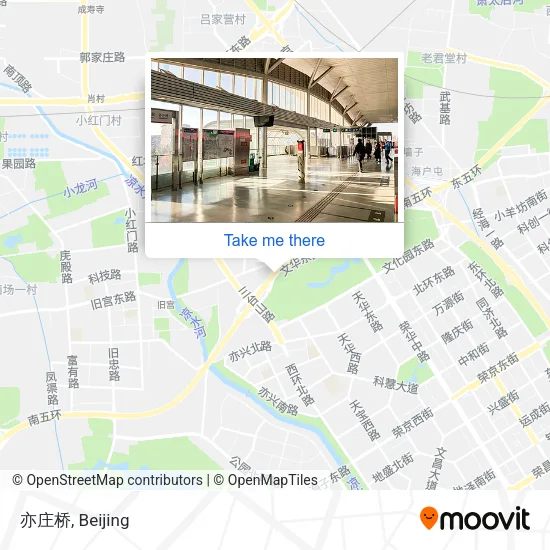 亦庄桥 map