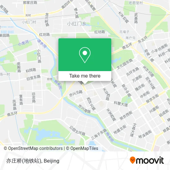 亦庄桥(地铁站) map