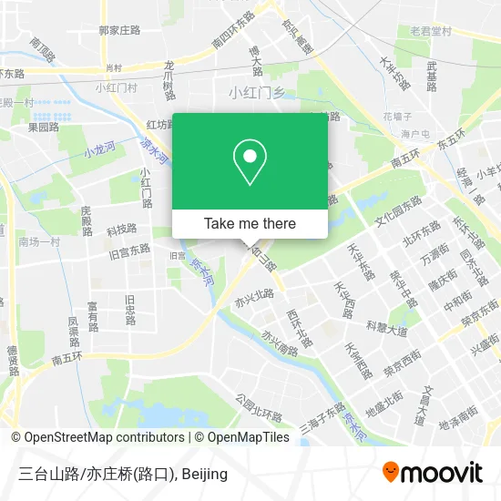 三台山路/亦庄桥(路口) map